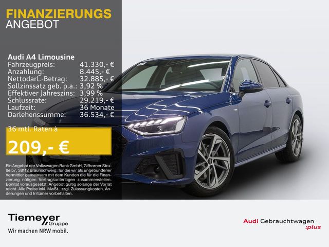 Audi A4 Limousine 35 TFSI 2x S LINE LED NAVI TOUR AHK