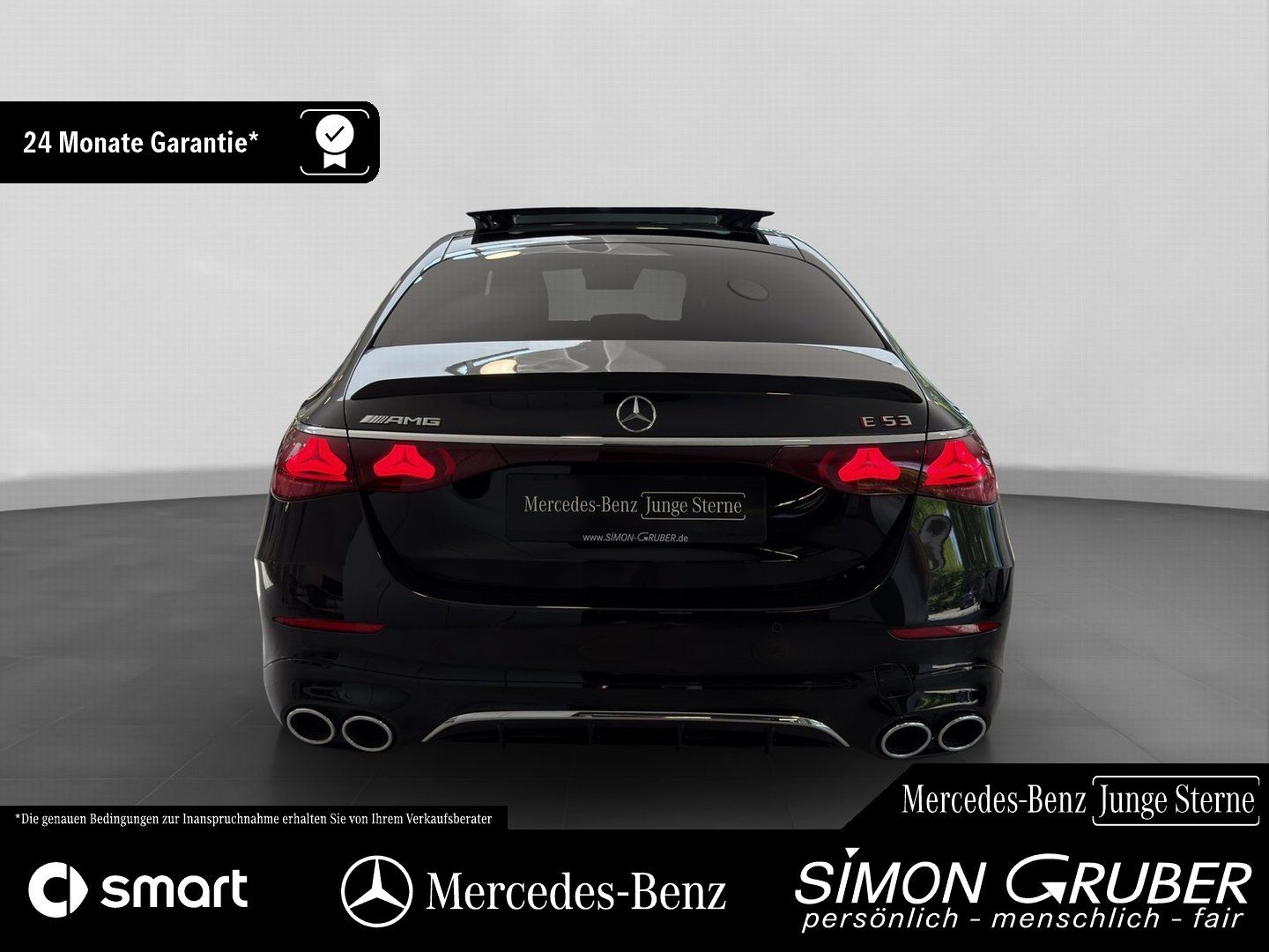 Fahrzeugabbildung Mercedes-Benz E 53 Hybrid 4M+AMG Pano Superscreen Nappa AHK