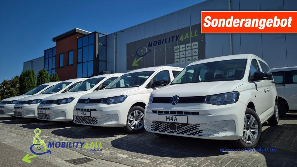 Volkswagen Caddy Maxi Heckausschnitt Behindertengerecht fah