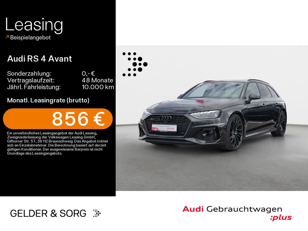 Audi RS 4 Avant quattro Matrix*B&O*HuD*Pano*360°