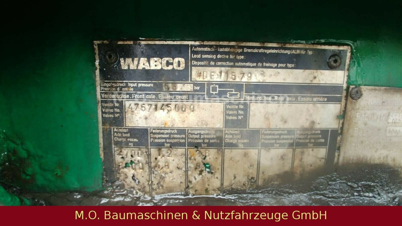 Fahrzeugabbildung Andere Kutschke TSA 27,0/17 /Saug-und Spülauflieger-