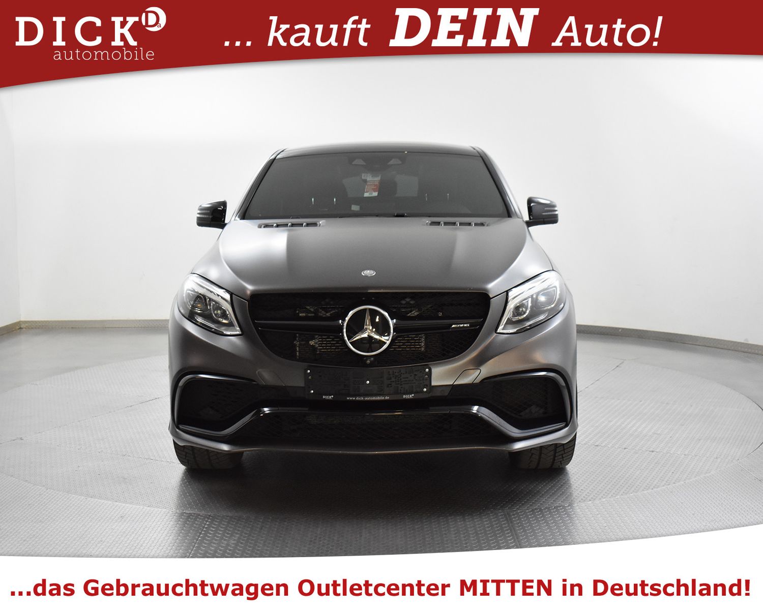Fahrzeugabbildung Mercedes-Benz GLE 63 S Coupe AMG 4M >AIRM+PANO+STNDHZ+B&O+VOLL