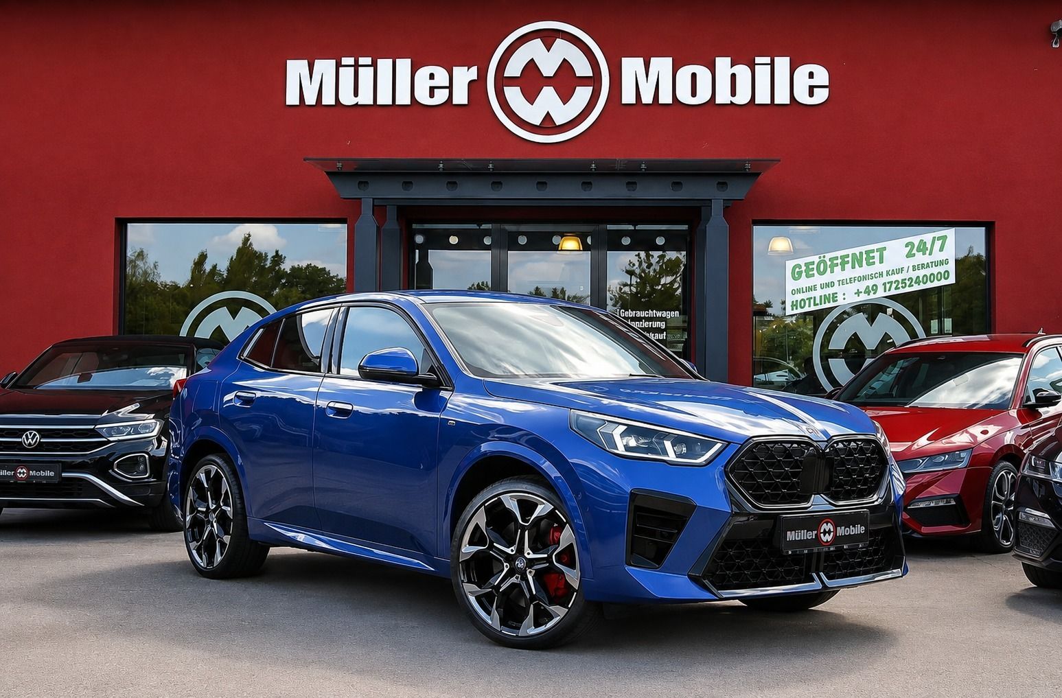 BMW X2 20 i sDrive M Sport Pro IconicGlow Coral Rot