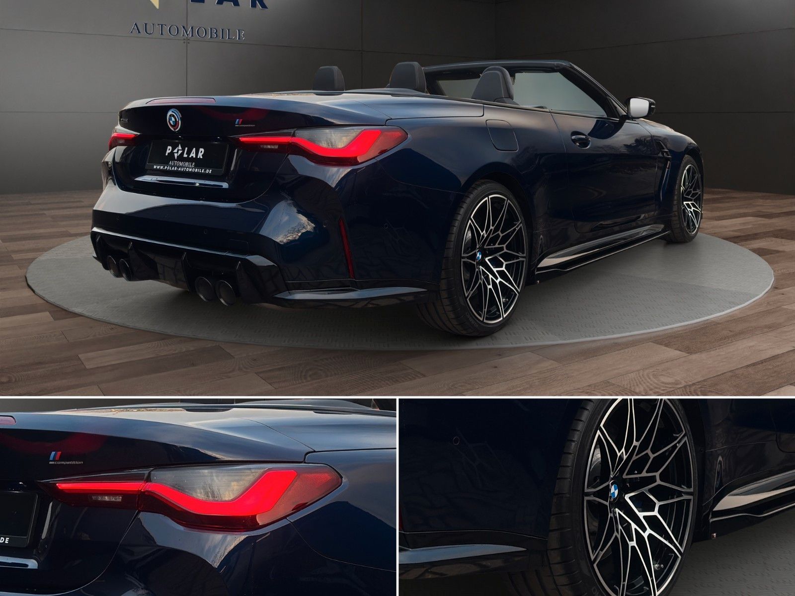 Fahrzeugabbildung BMW M4 Comp. Cabrio xDrive HUD/360°/H&K/Bhz.Lenk