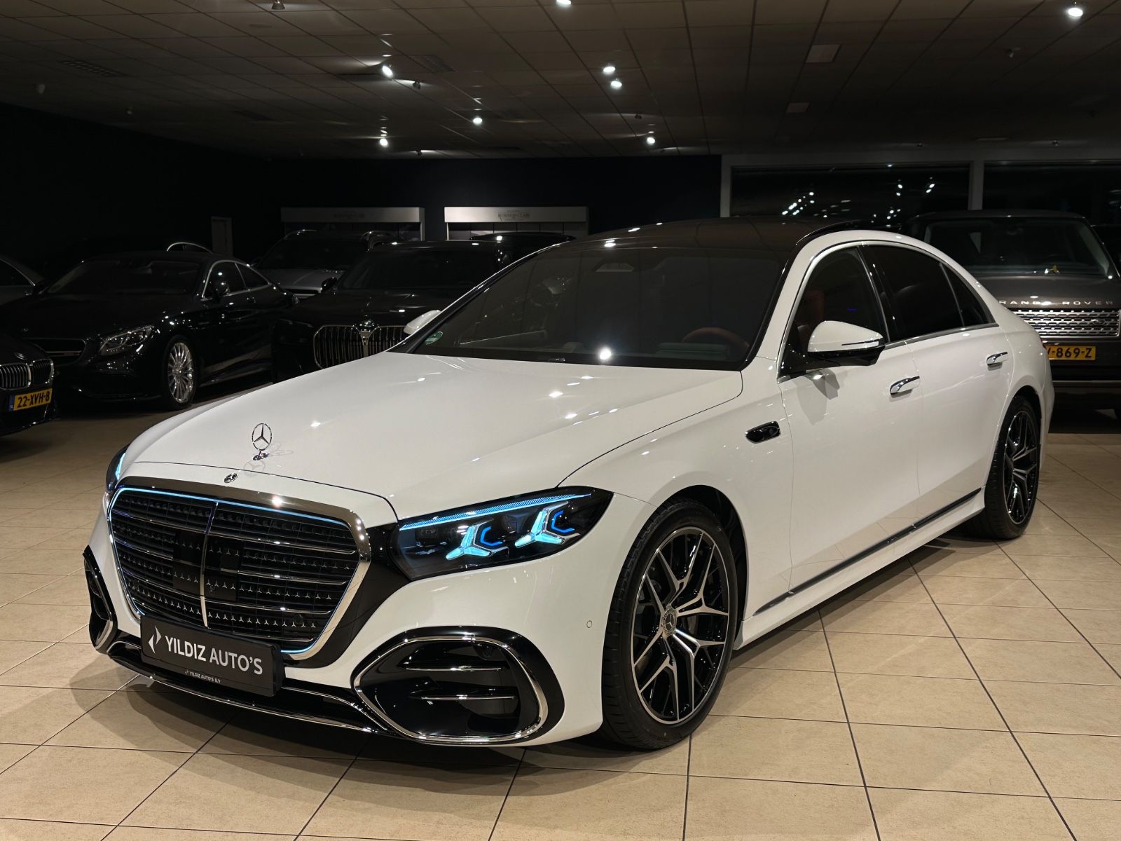 Mercedes-Benz S450 D 4MATIC LANG/MANUFAKTUR/FOND TV/PANO/VOLL! imagem 2