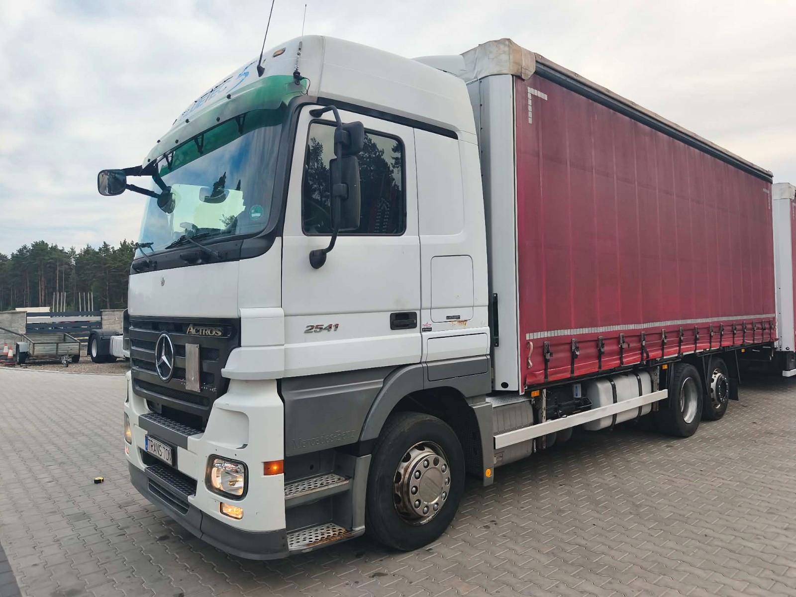 Mercedes-Benz Actros 2541 6x2 New 6 Tyres new clutch+batterrie