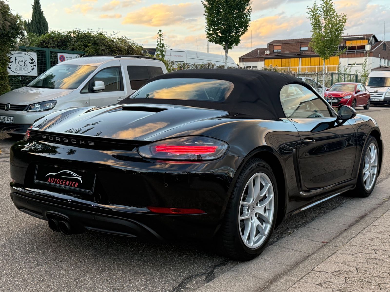 Porsche Boxster 718 Spyder PDK Sport-Design DeutschesKFZ foto 18