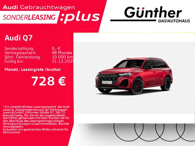 Audi Q7 55 TFSI S LINE+WINTERRÄDER+7 SITZER+ALLRADLEN