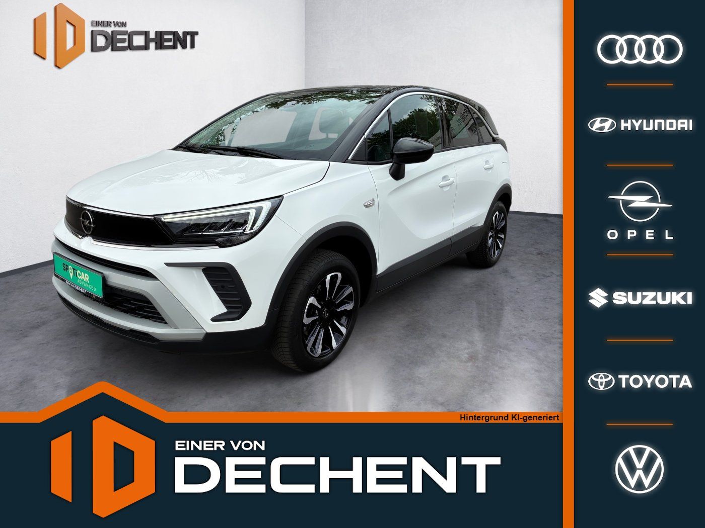 Fahrzeugabbildung Opel Crossland 1.2 Turbo Elegance Kamera,LED,Navi,PDC
