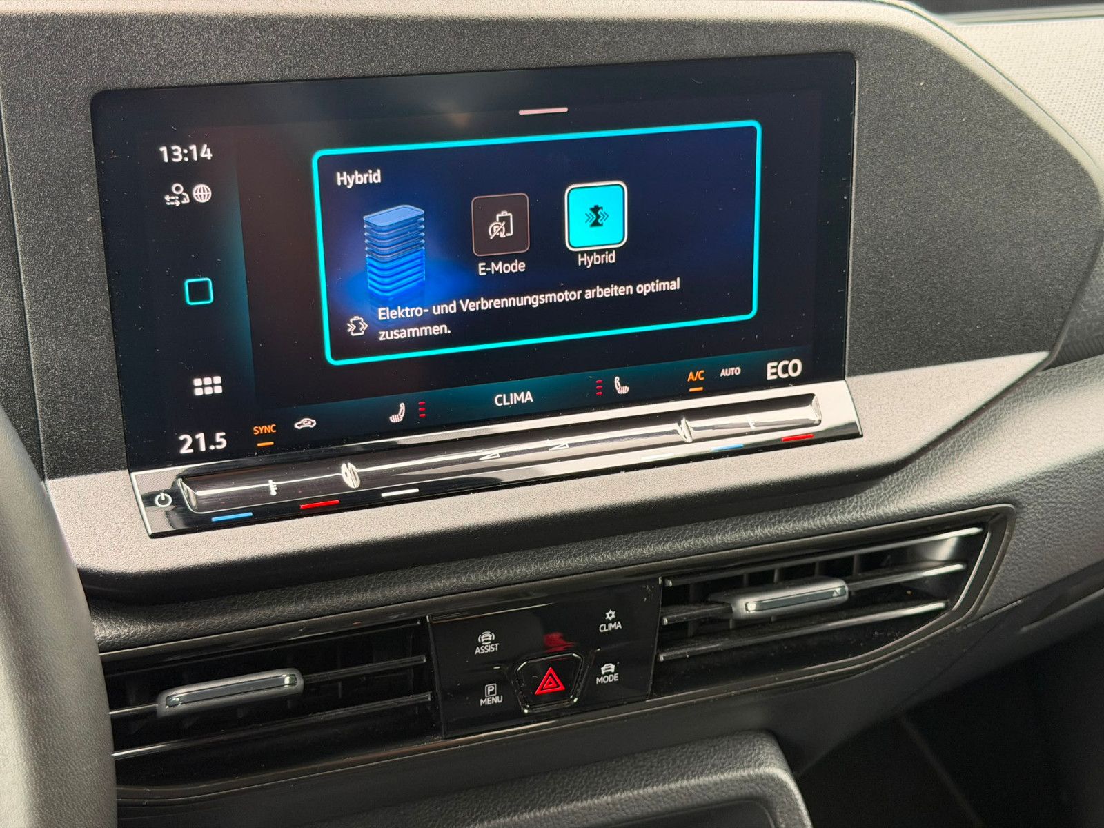 Fahrzeugabbildung Volkswagen Caddy TSI eHybrid DSG ACC LED SHZ AHK-vorb. BLIS