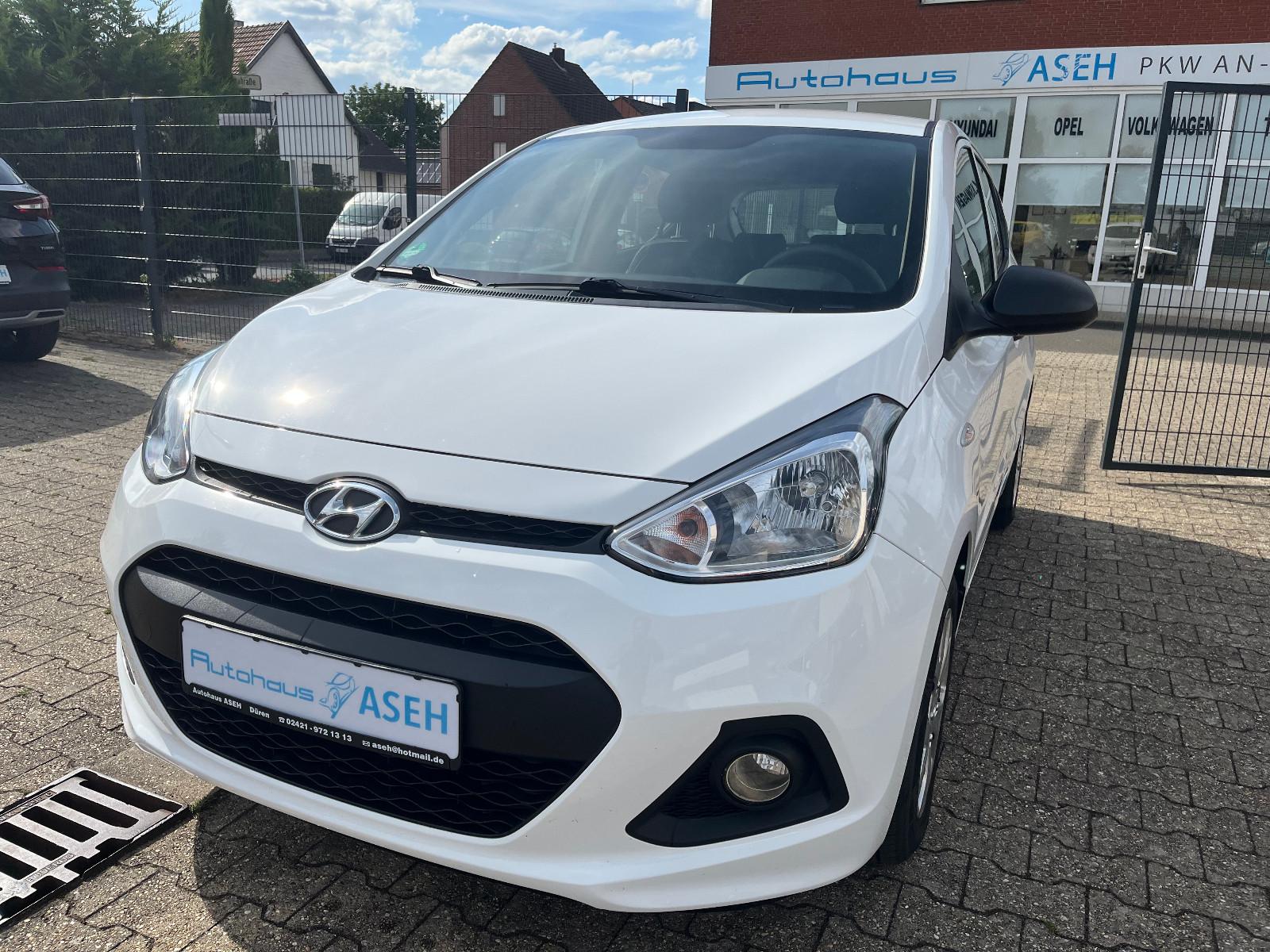 Hyundai i10 blue Classic/ 1 Hand/Scheckheft/Klima/Garant