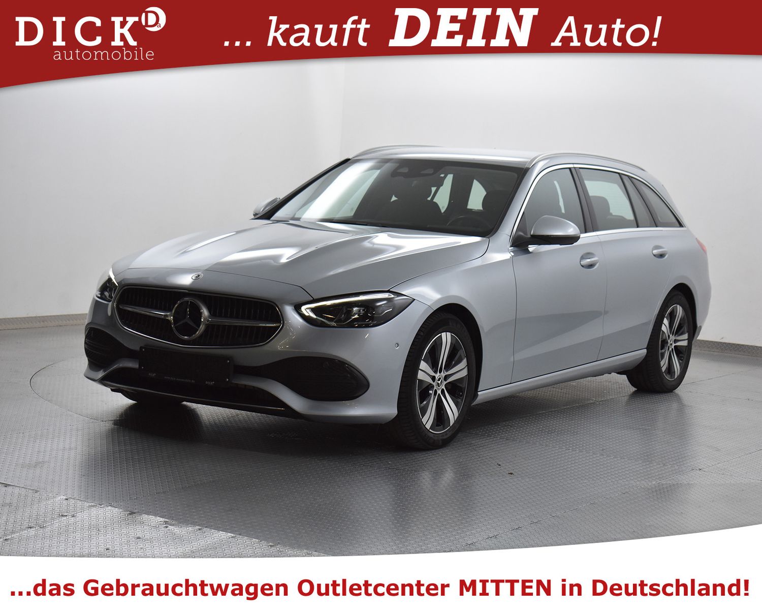 MERCEDES-BENZ C 220d T 9G Avantg VIRTU+NAV+KAM+LED+AHK+ACC+SHZ - Image 2