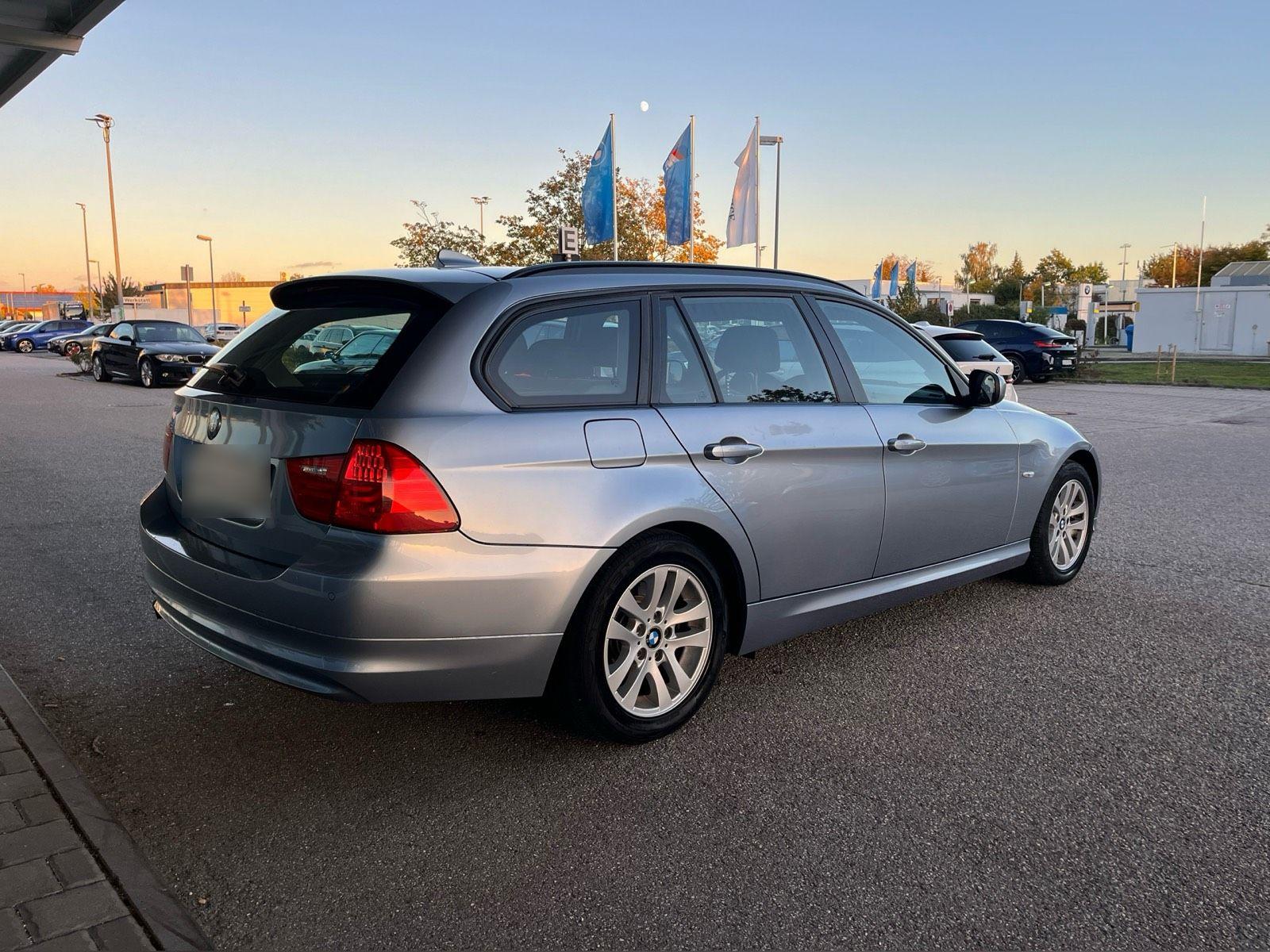 BMW 318 2010 — interior