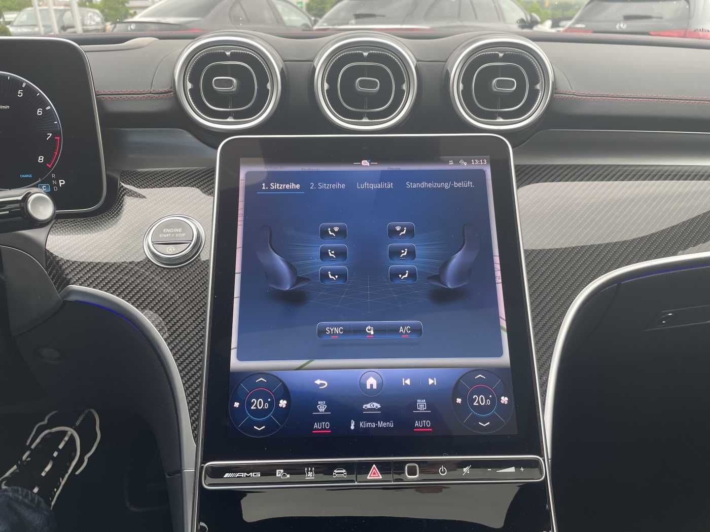 Fahrzeugabbildung Mercedes-Benz C 43 AMG Digital+Burm+Distr+360+HUD+AHK+ Carbon