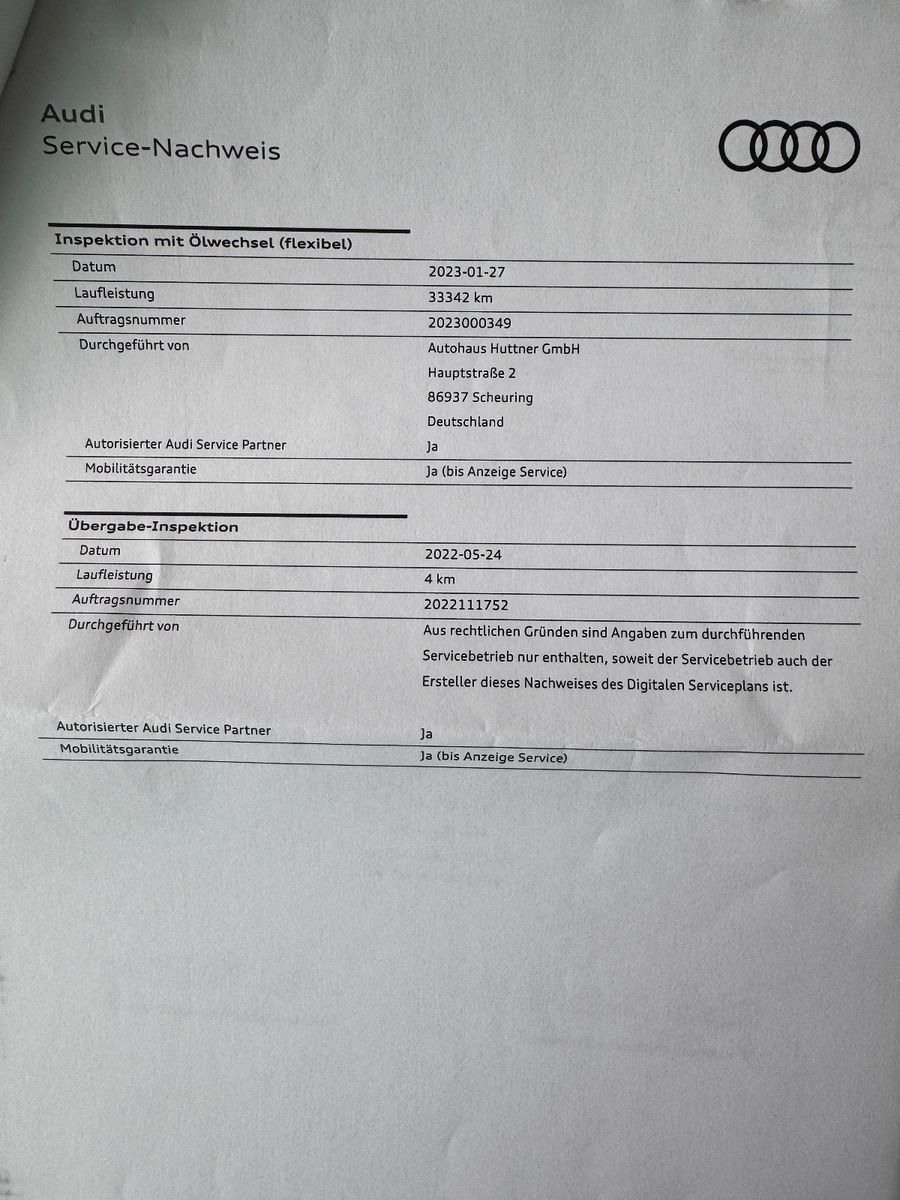 Fahrzeugabbildung Audi A3 40 TDI LIM. QUATTRO 3X S-LINE RS3 S-SITZE B&0