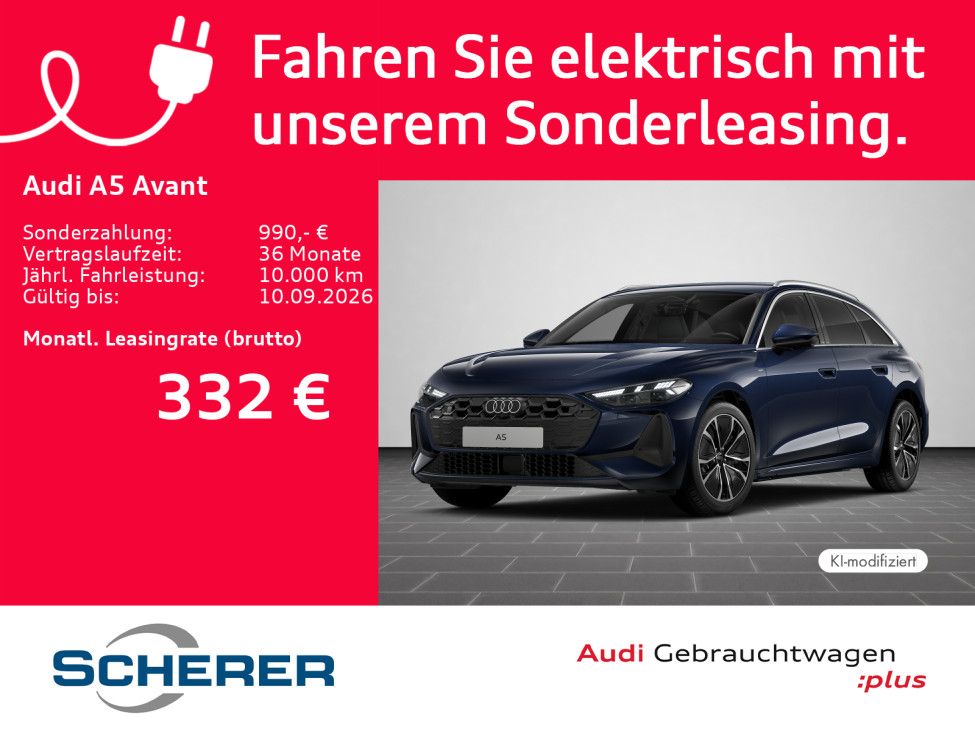 Audi A5 Avant e-hybrid quattro S tronic MATRIX 360° A