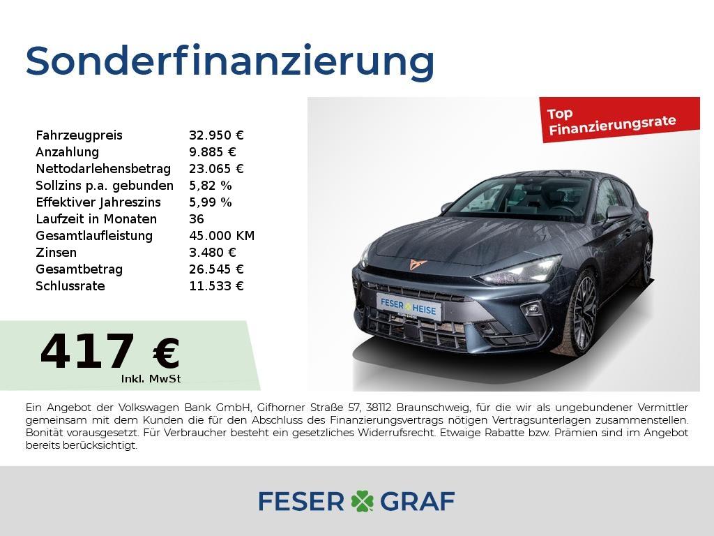 Cupra Leon 2.0 TSI DSG VZ LED+Shzg*RearView*ACC*Sennhe