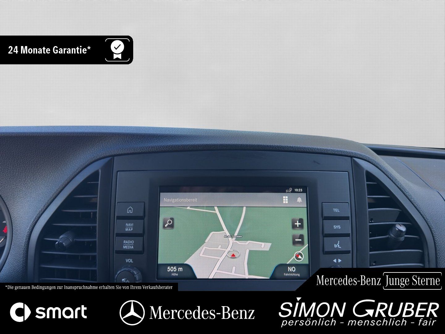 Fahrzeugabbildung Mercedes-Benz Vito 114 Tourer extralang Navi Kamera 8 Sitzer
