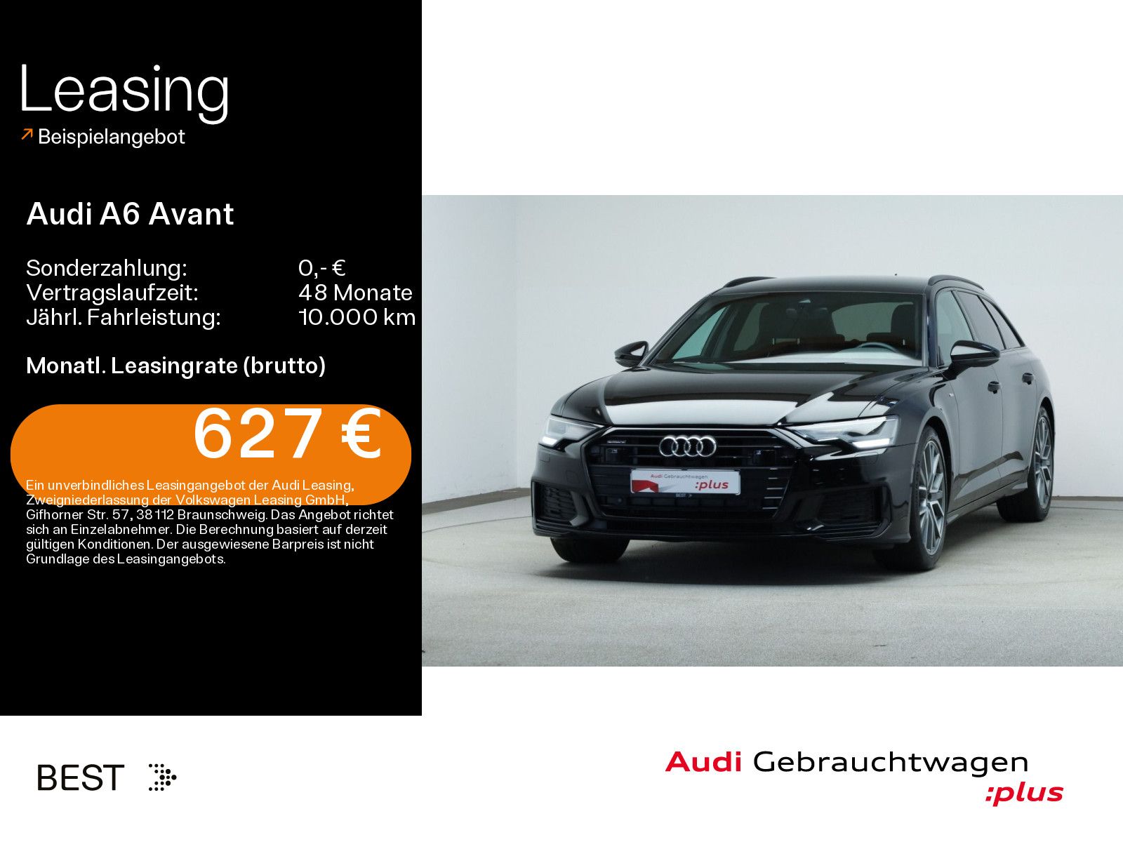 Audi A6 Avant 40 TDI qu. 2 x S line, Tour, B&O, Kamer