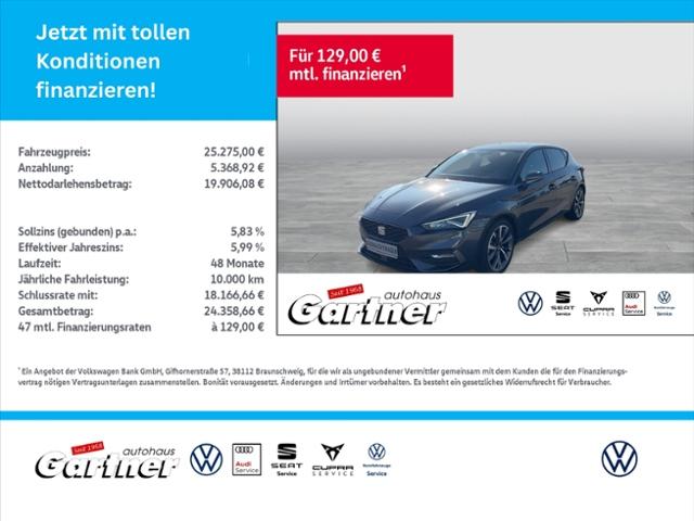 Seat Leon FR 1.5eTSI DSG NAVI AHK KAMERA SHZG LED KLI
