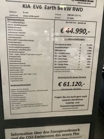 Kia EV6 84-kWh Earth