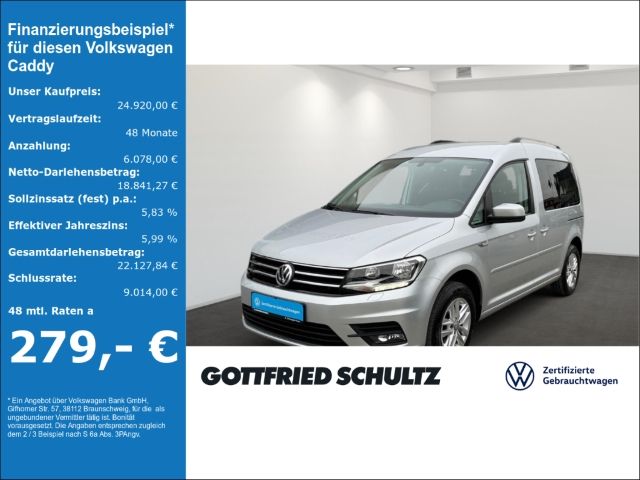 Volkswagen Caddy COMFORTLINE TDI SITZHZG EPH NAVI ZV