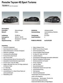2024 Porsche TAYCAN — миниатюра 14