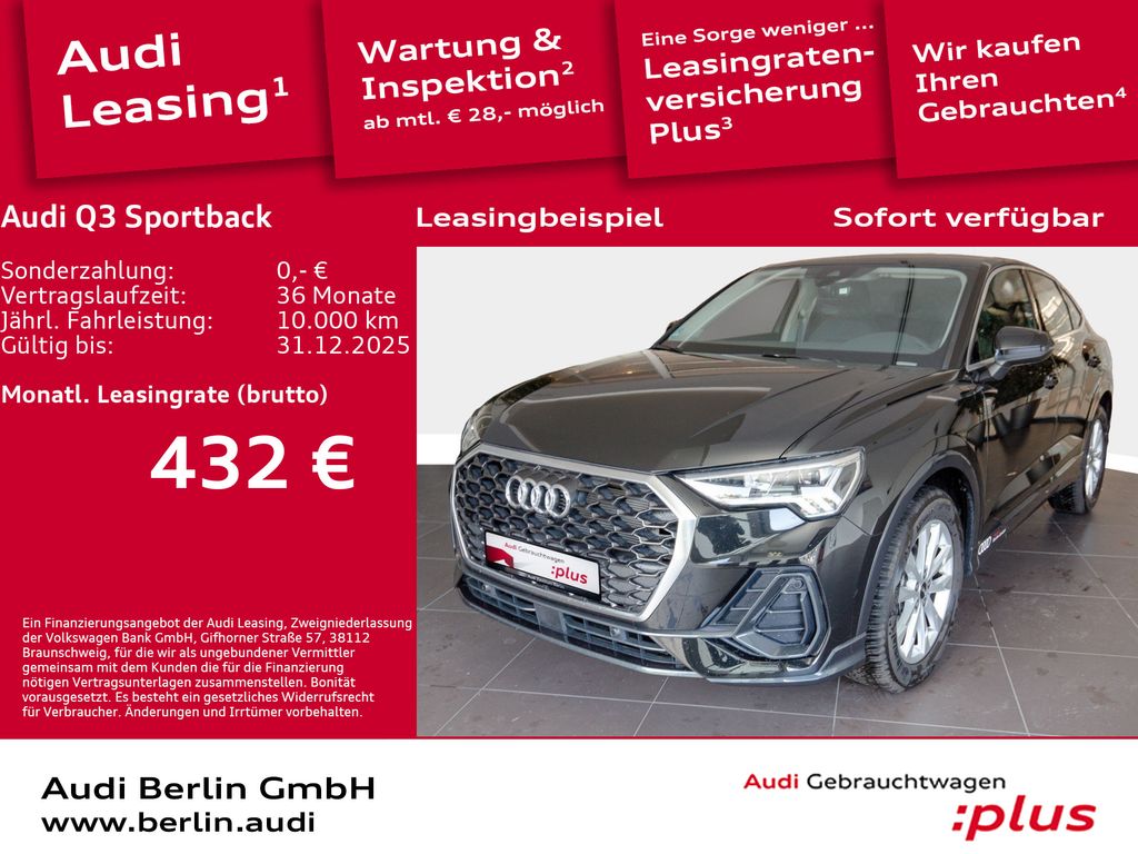 Q3 Sportback 35 TFSI S tronic