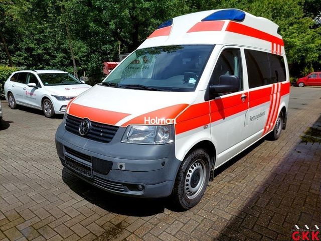 Volkswagen T5 Kombi lang RFK Hornis Ambulanz Trage Rollstuh