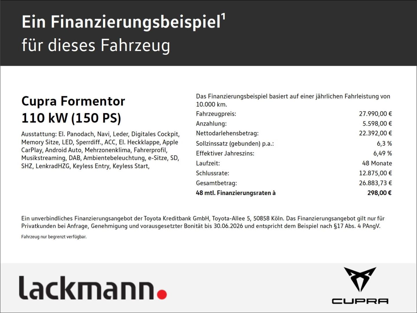 Cupra Formentor 1.5 *Navi*Pano*Leder*Voll-LED*Kamera*
