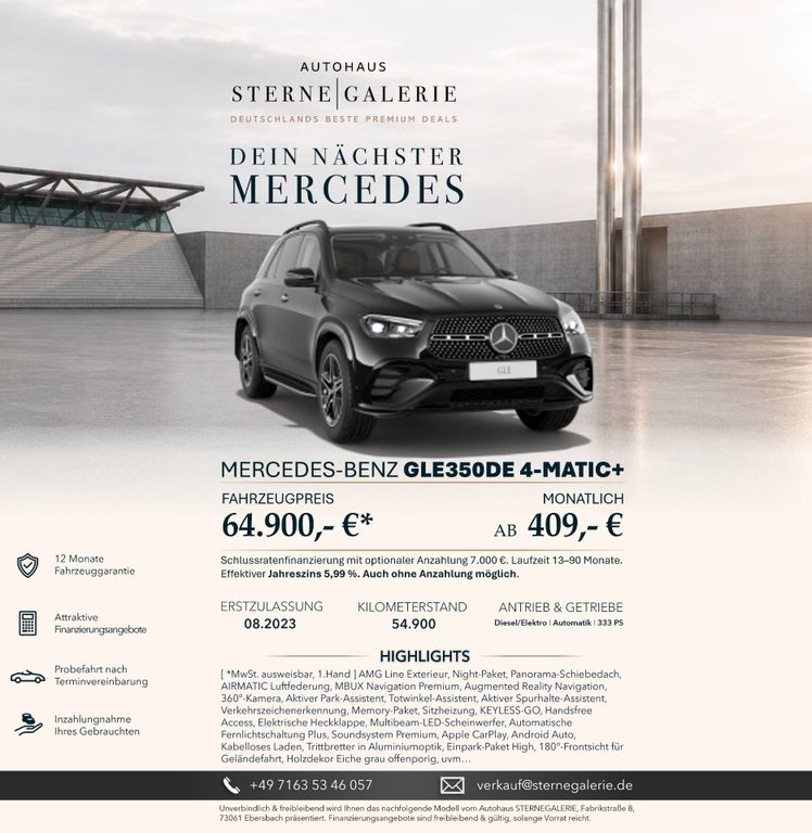 Image of Mercedes-Benz GLE 350