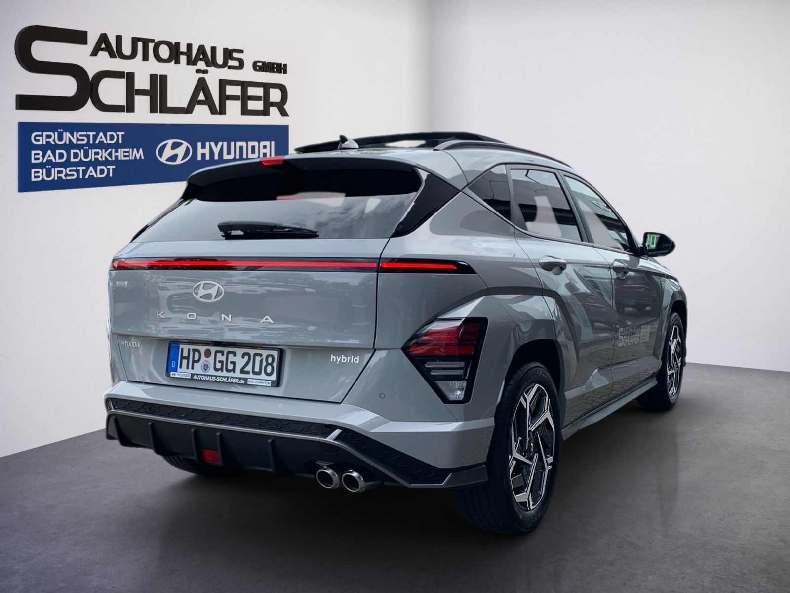 Fahrzeugabbildung Hyundai KONA 1.6 GDI N Line Hybrid el. Glas Schiebedach