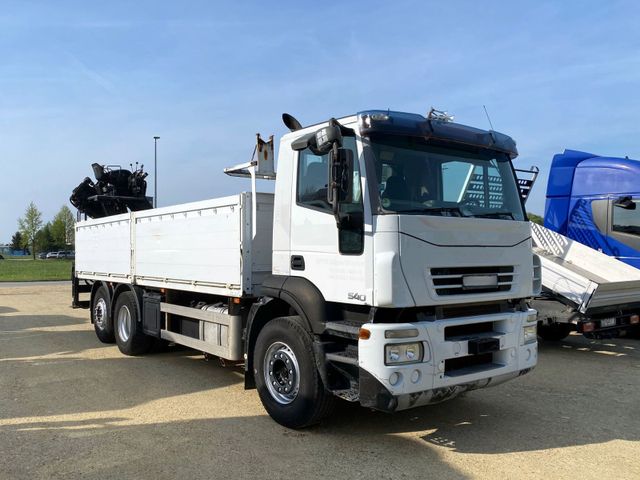 Iveco 260S43 6x2, Retarder, Kran HIAB 144D 2PRO