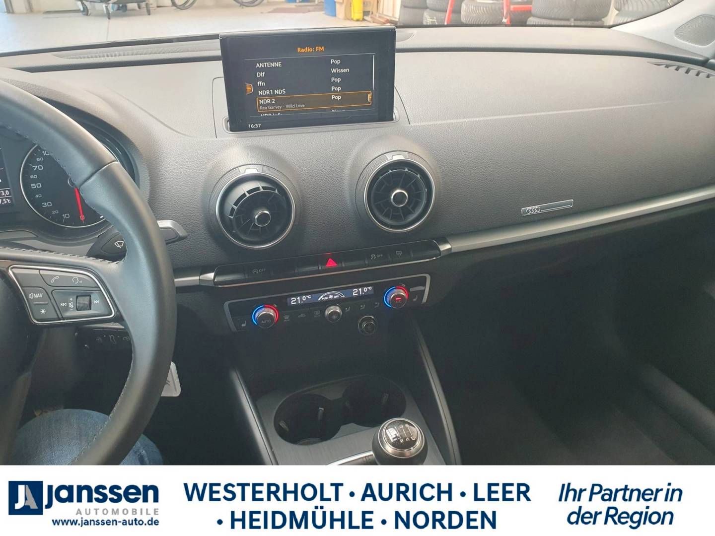 Fahrzeugabbildung Audi A3 Sportback