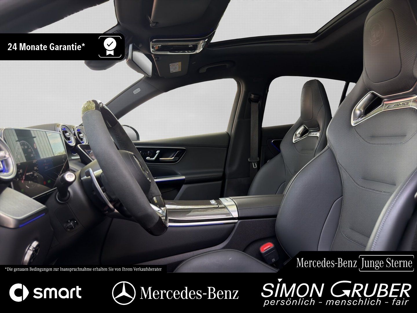 Fahrzeugabbildung Mercedes-Benz GLC 63 S E Perfo Coupe Active Ride Carbon magno