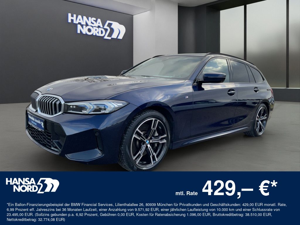 BMW 330d T. M-SPORT LED NAVI HUD PANO 360° H/K 18"