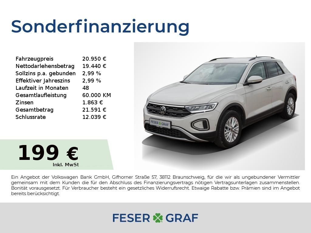 Volkswagen T-Roc 2.0 TDI Life DSG AHK/NAVI/Kamera/ACC/AppCo