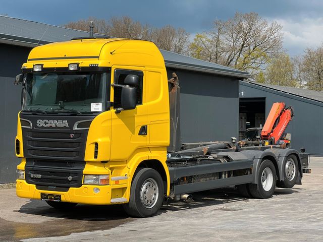 Scania R500 6x2 Lenk-/Liftachse MEILLER-Abrollkipper