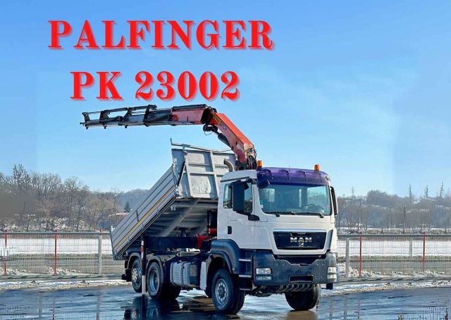 MAN TGS 28.440 * KIPPER 5,00 m* PK 23002 + FUNK /6x4