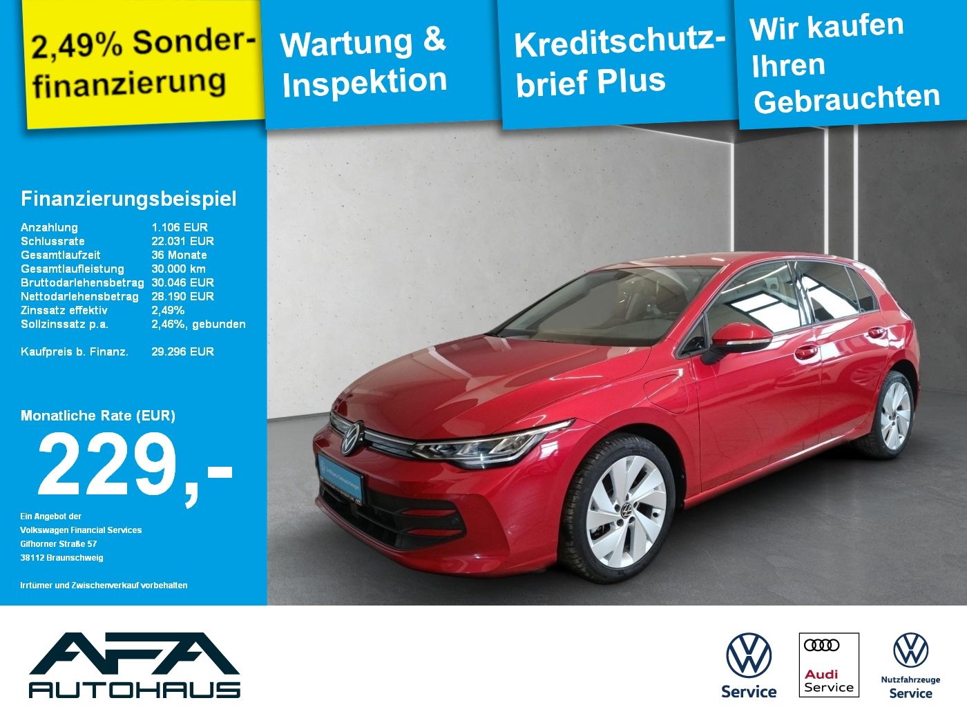 Volkswagen Golf VIII 1.5 eHybrid Life DSG LED*RFK*ACC*APP