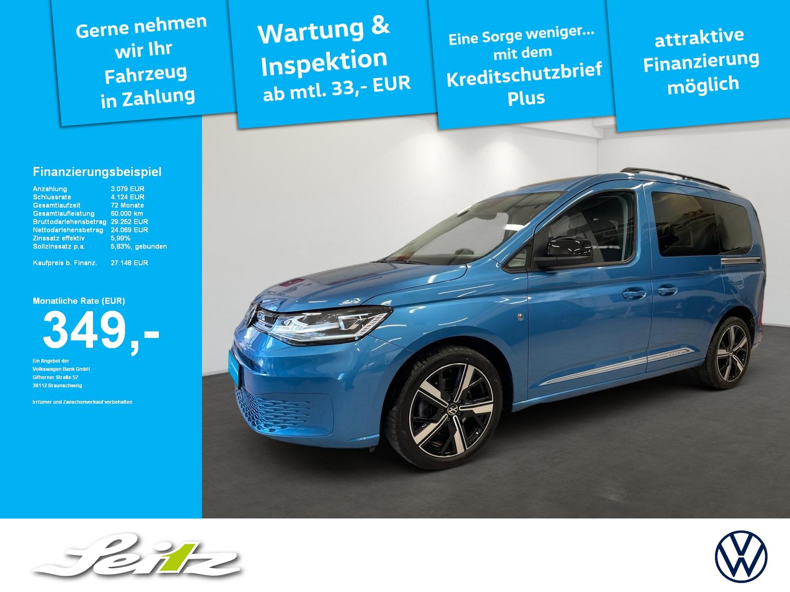 Volkswagen Caddy 2.0 TDI KR Move *LED*PANO*KAMERA*NAVI*