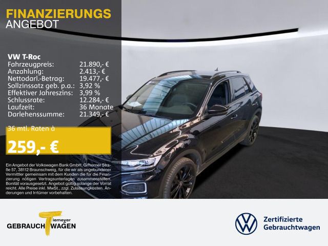 Volkswagen T-Roc 1.5 TSI SPORT BLACK STYLE LED LM19 AHK