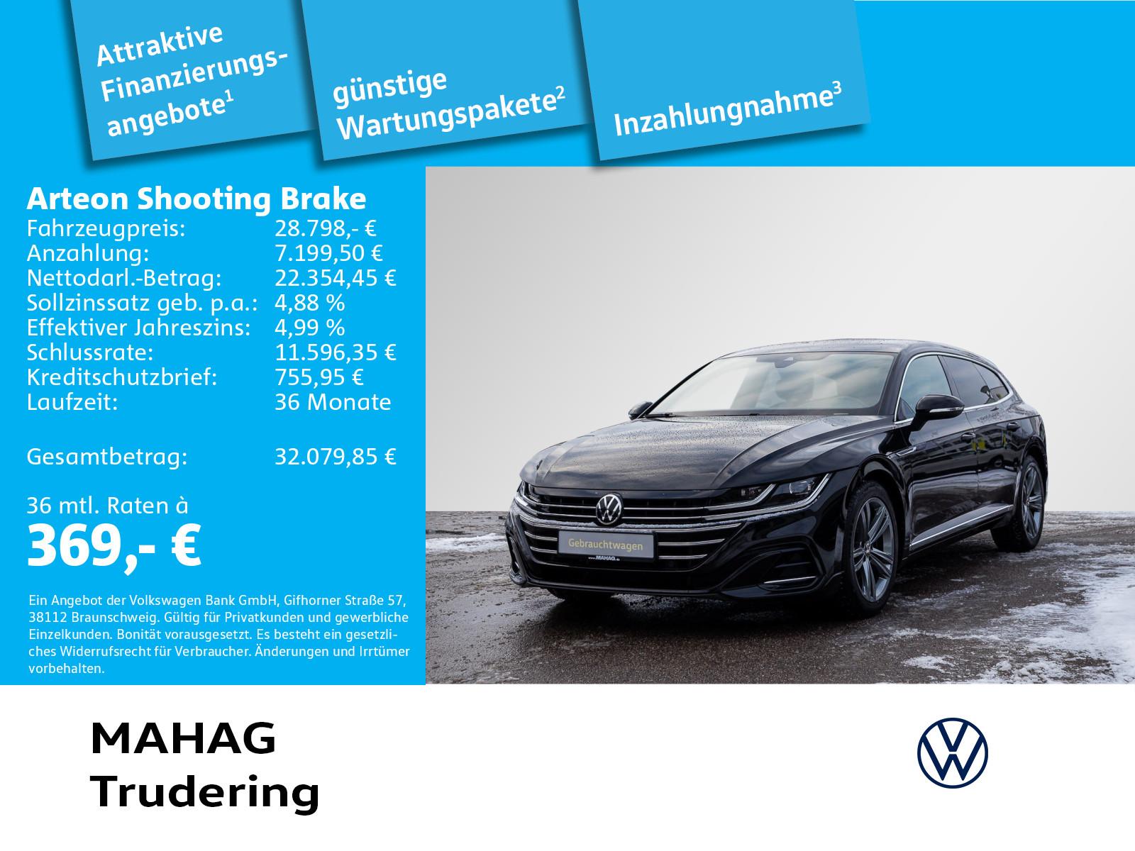 Volkswagen Arteon Shooting Brake 2.0 TSI R-Line NaviPro LED