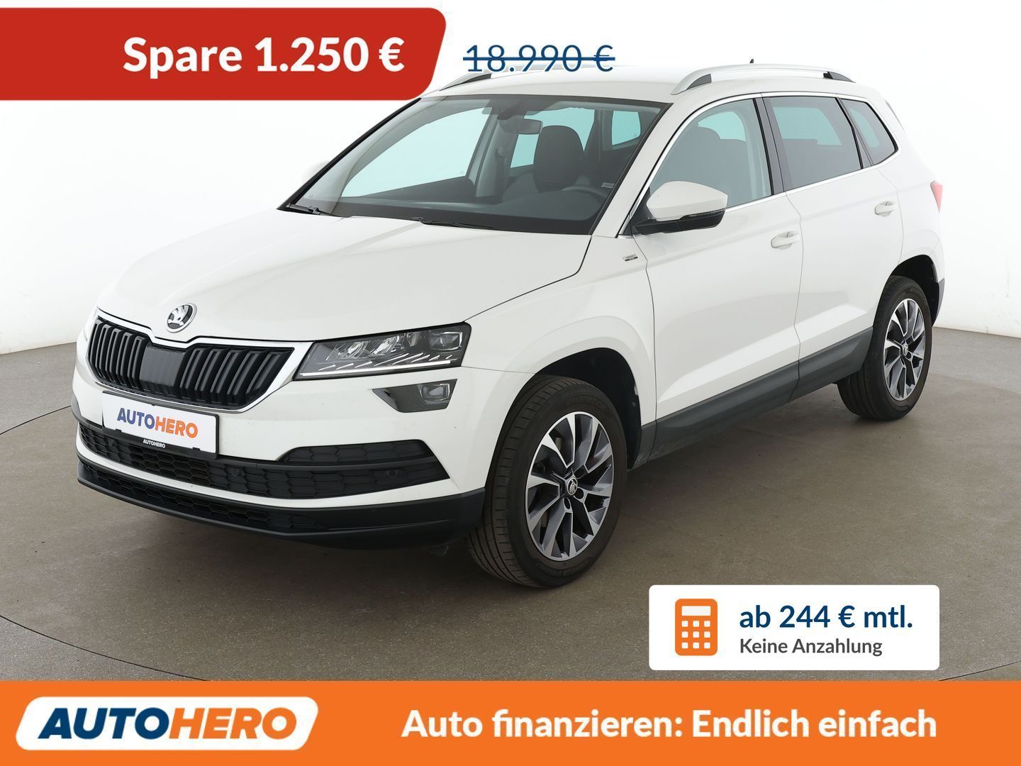 Skoda Karoq 1.6 TDI Drive 125 Aut.*LED*CAM*TEMPÖ*SHZ*
