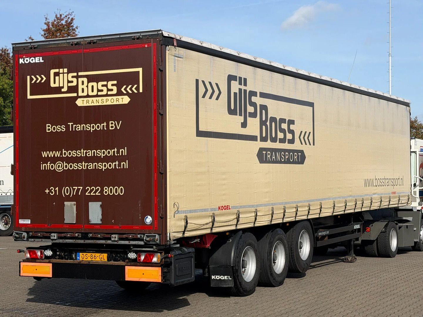 Kögel Schufzeil -dak / Lift-As / APK 03-2027