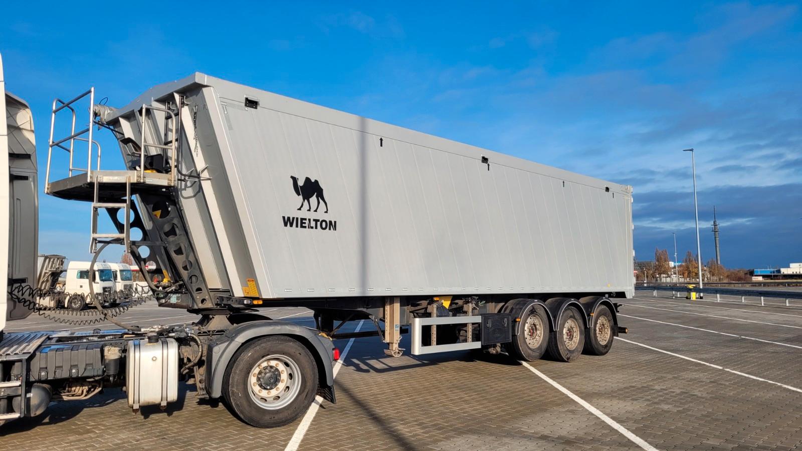 Wielton ALU-Kastenmulde 47m³ bis 55 m³ -  Miete möglich