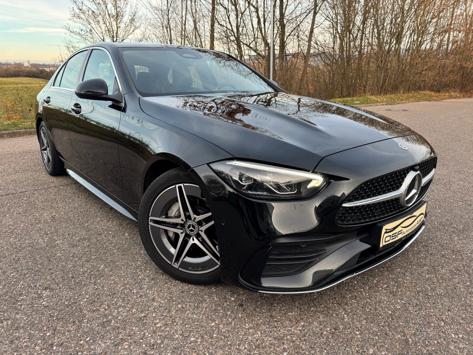 Mercedes-Benz C 300 Limo. 9G AMG Line,LED,AHK,RFK,Spur,Mbux