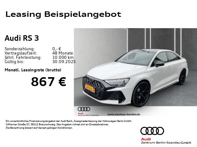 Vorschaubild: AUDI RS3 Lim. *PANO*MATRIX*SONOS*NAV+*ACC*R-CAM* (Fahrzeug-Nr. AAGR74)