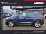 Hyundai Tucson blue 1.6 CRDi 2WD 48V AHK abn., SHZ, Lenk - Hyundai Tucson 48V Gebrauchtwagen
