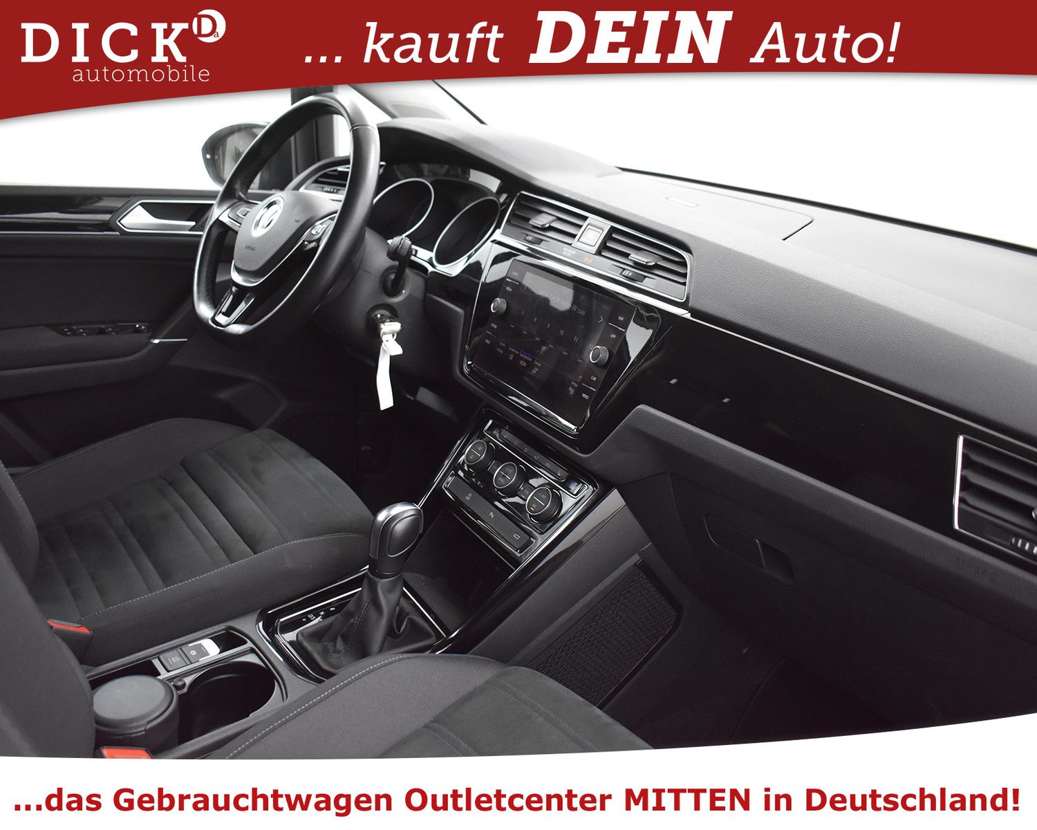 VW Touran 2.0d Highl NAV+LED+KAM+ACC+AHK+MASSAG+18" - Image 12